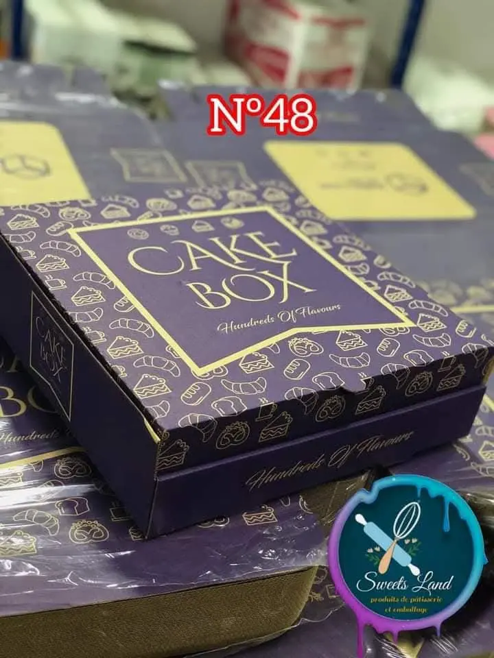 BOITE PATISSIERE BOX N°48/7