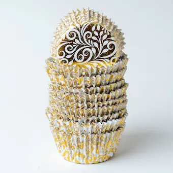 CAISSETTE A CHAUD DORE/ARGENT N8