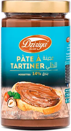 CHOCOL TARTINE DZIRIA NOISETTE 720GR