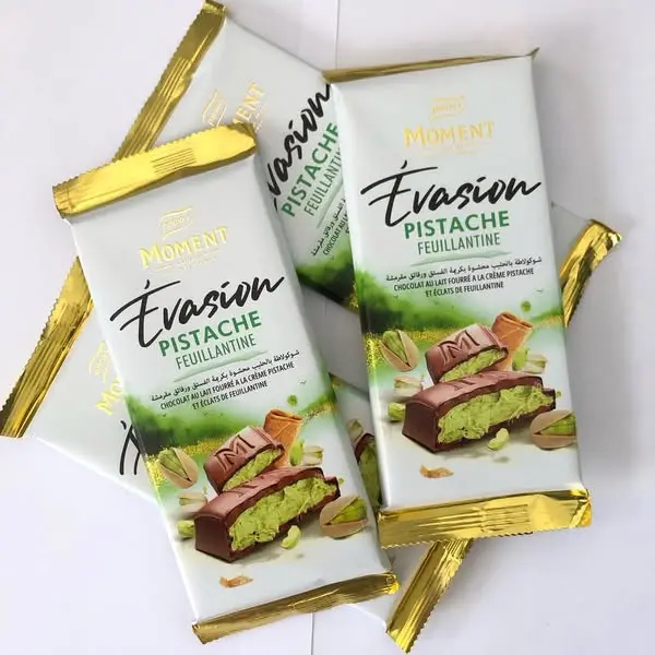 CHOCOLAT  MOMENT EVASION PISTACHE