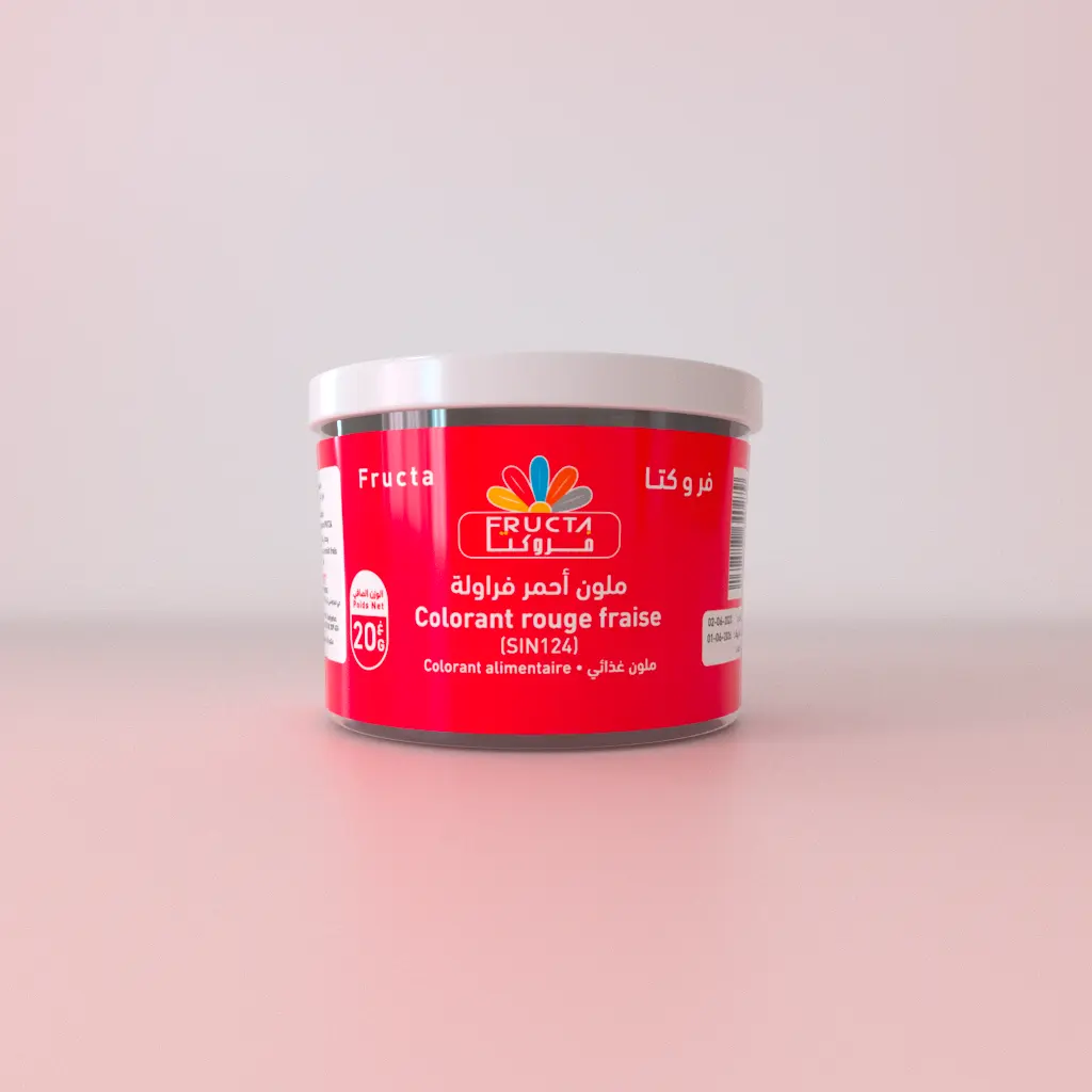 COLORANT POUDRE FRUCTA FRAISE
