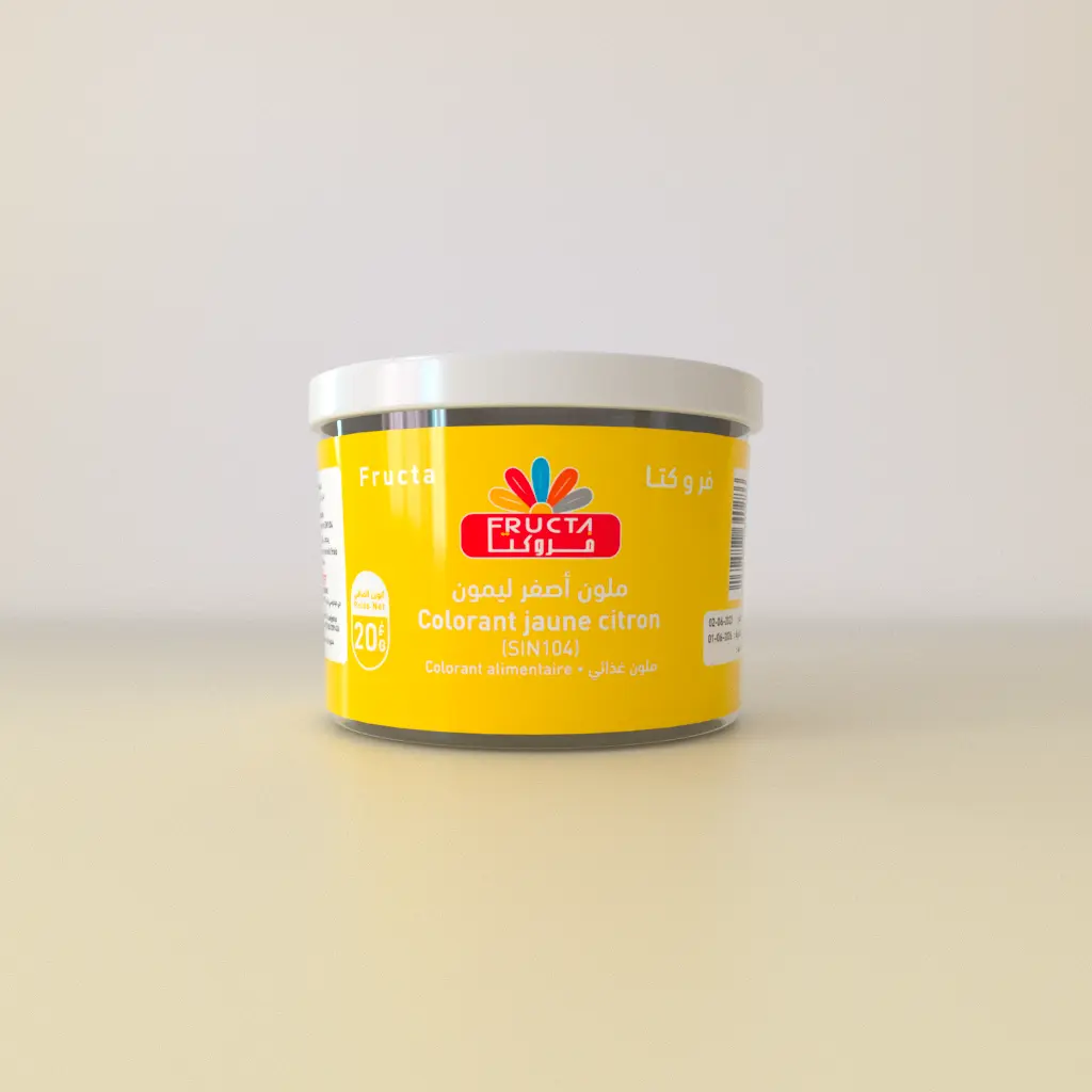 COLORANT POUDRE FRUCTA JAUNE