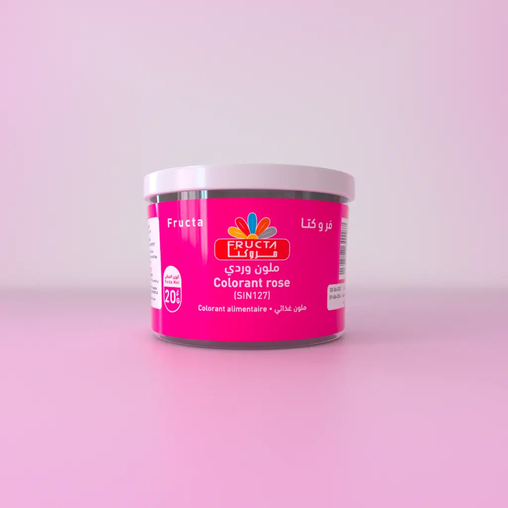 COLORANT POUDRE FRUCTA ROSE