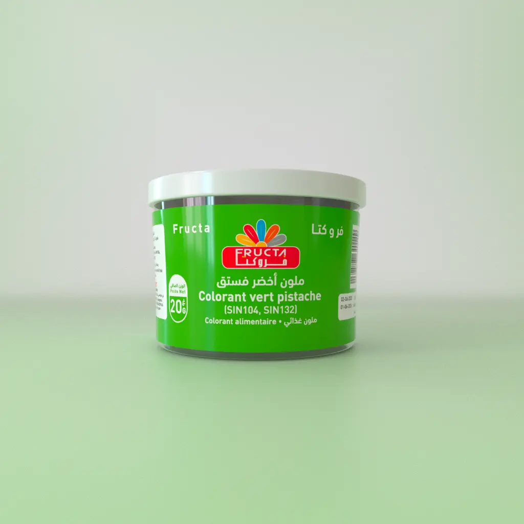 COLORANT POUDRE FRUCTA VERT PISTACHE