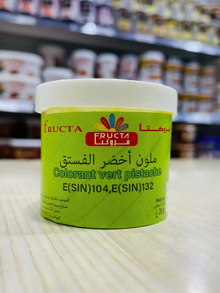 COLORANT POUDRE FRUCTA VERT PISTACHE