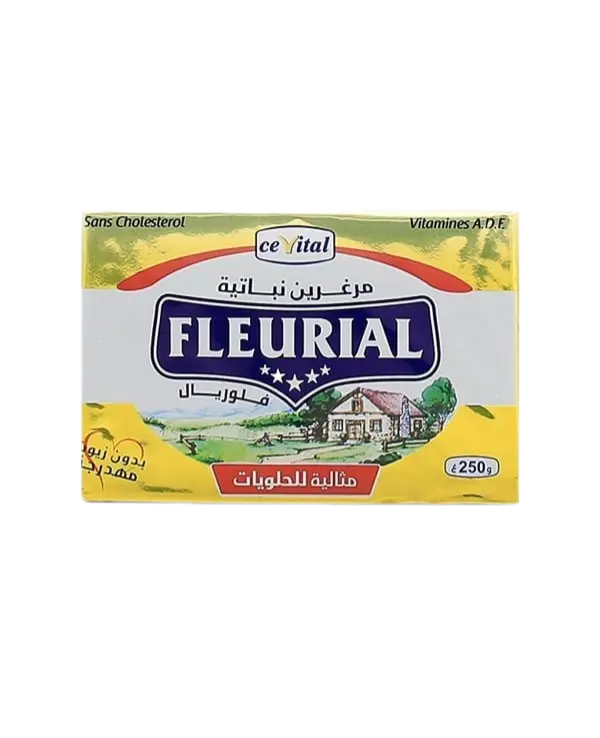 MARGARINE FLEURIAL FEUIL 250GR 