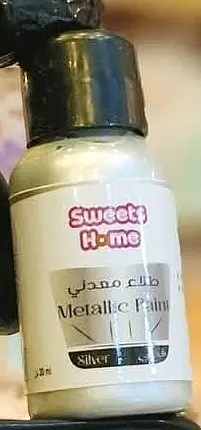 NACRE METALIC LIQUIDE SWEET HOME 20ML ARGENT