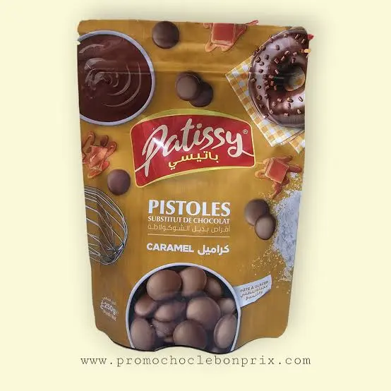 PISTOLES PATISSY 250GR CARAM/NOISE