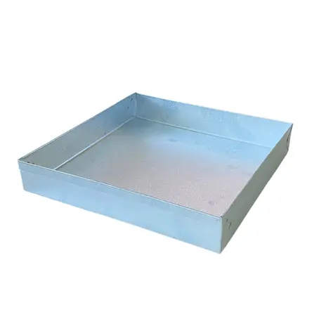 Plat Galvanisé 23/23Cm