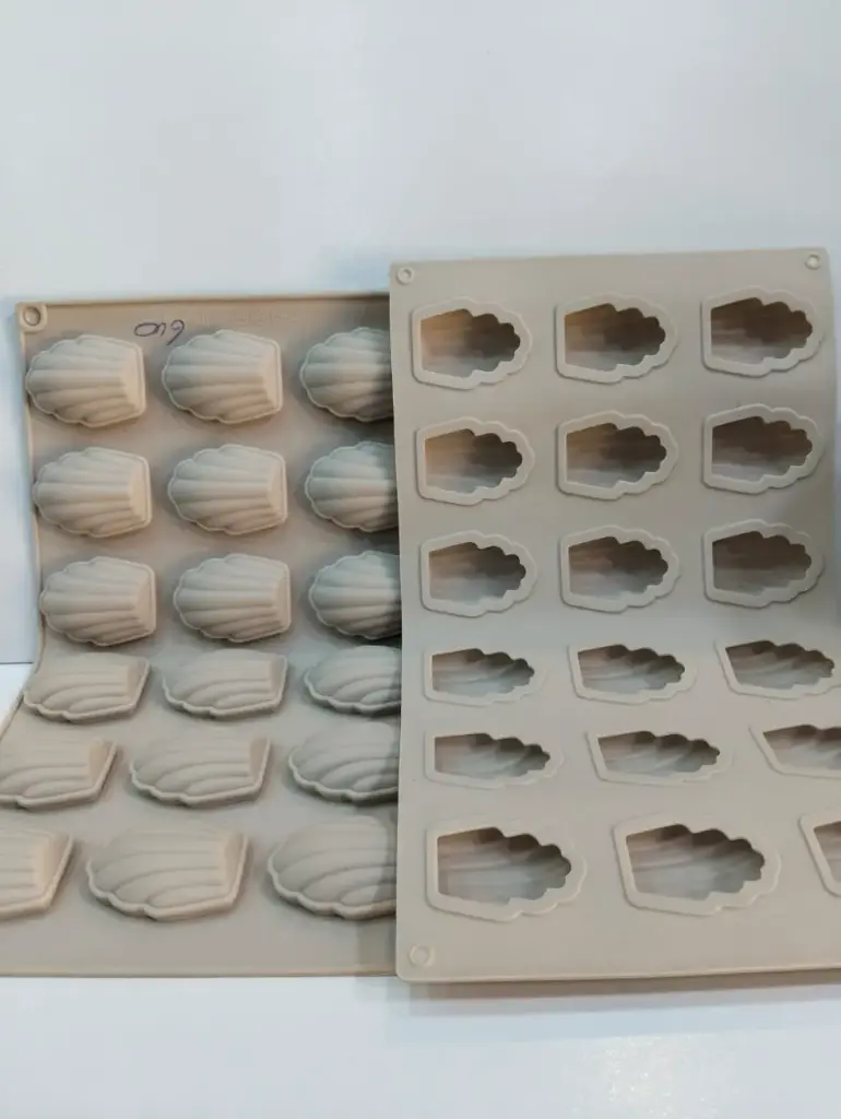 Moule silicone madleine francais 18pcs