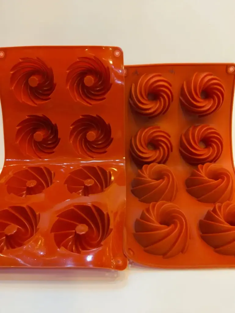 MOULE SILICONE TOURBILLON 8PCS