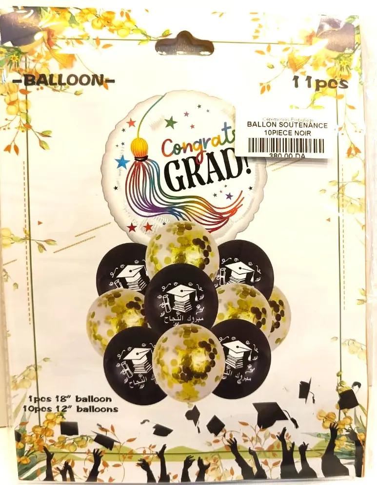 BALLON SOUTENANCE NAJAH 1O/11PCS