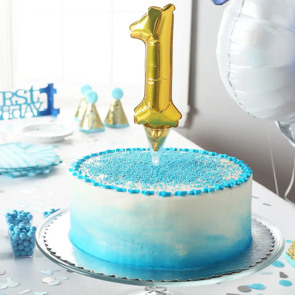 BALLON CHIFFRE TARTE HELIUM