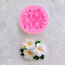MOULE SILICONE PATE A SUCRE 3FLEURS