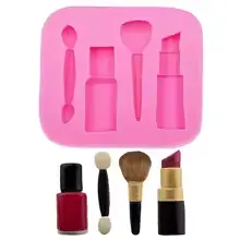 MOULE SILICONE PATE A SUCRE MAQUILLAGE