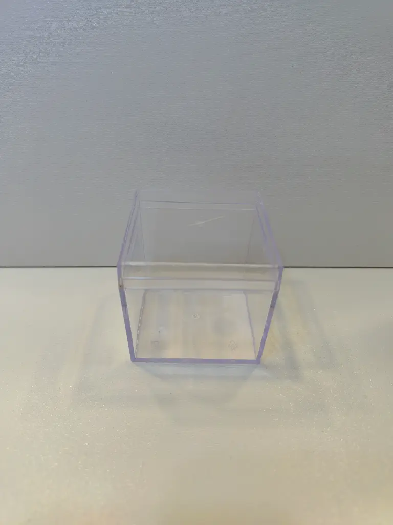 BOITE VERRINE CARRE PM