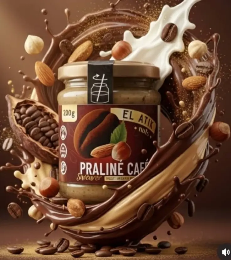 PRALINE CAFE AMANDE NOISETTE