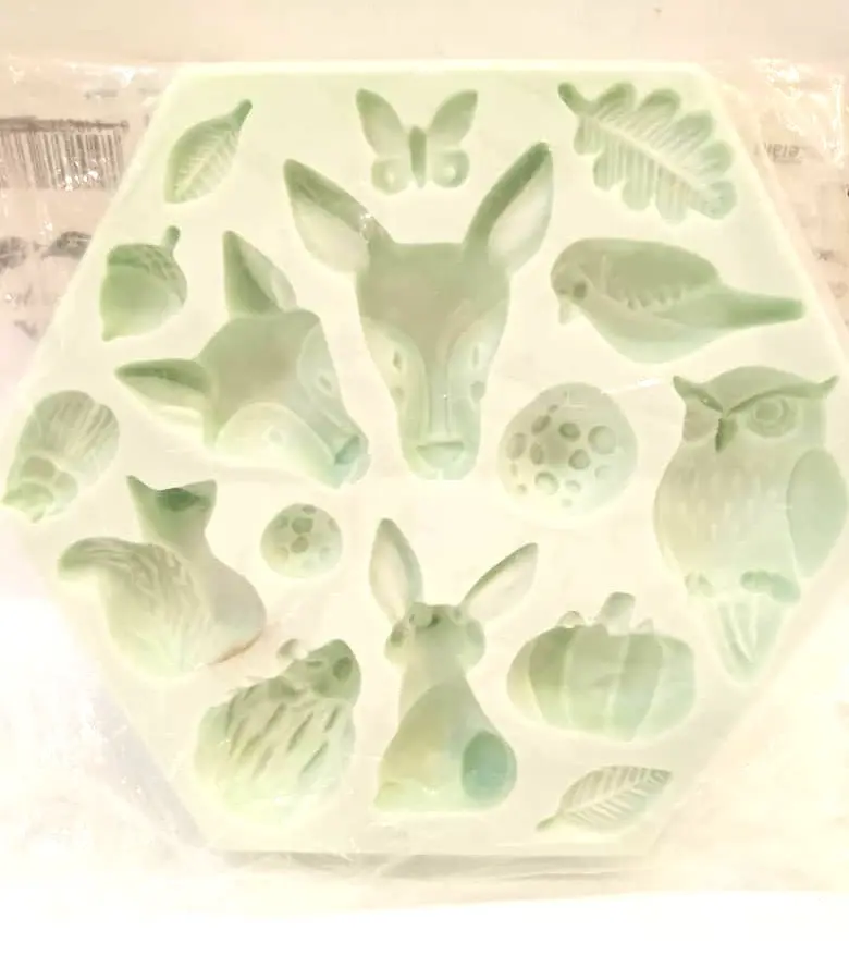 MOULE SILICONE PATE A SUCRE ANIMAUX