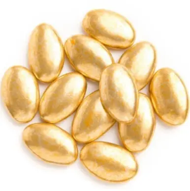 DRAGEE CHOCOLAT DOREE/ARGENT