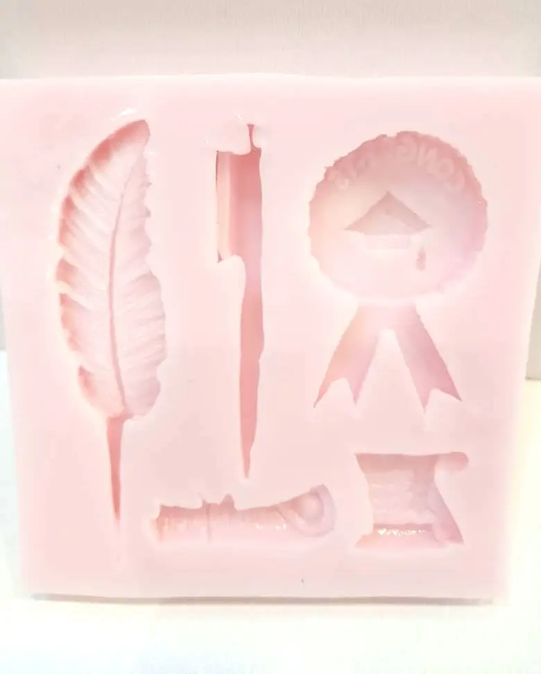 MOULE SILICONE PATE A SUCRE SOUTENANCE STYLO