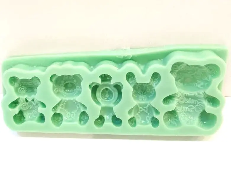 MOULE SILICONE PATE A SUCRE 5NOUNOURS