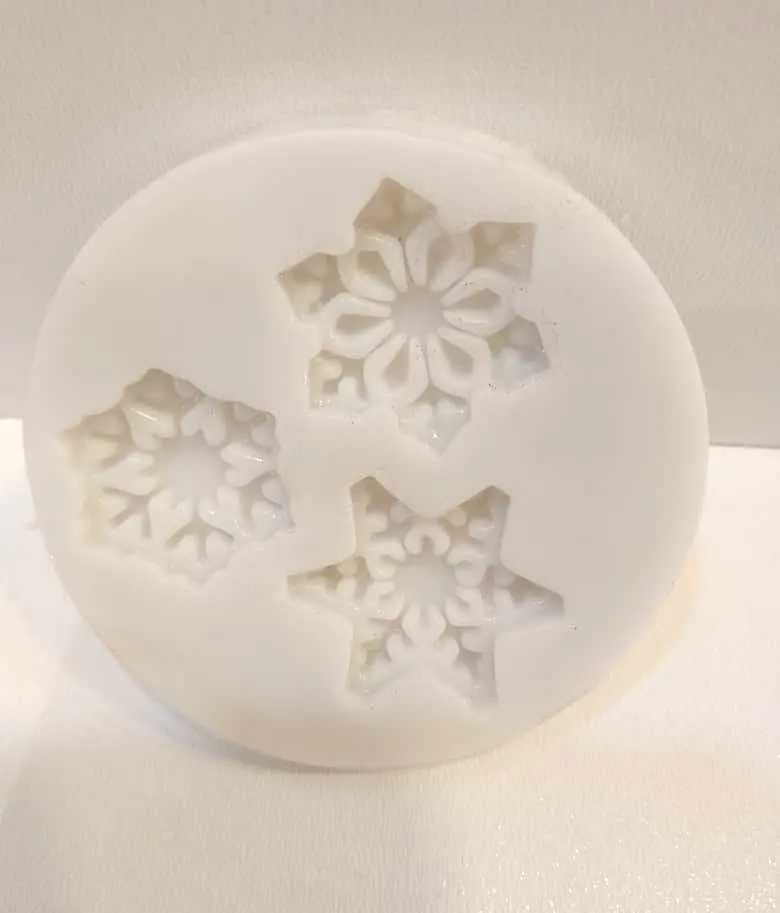 MOULE SILICONE PATE A SUCRE NEIGE