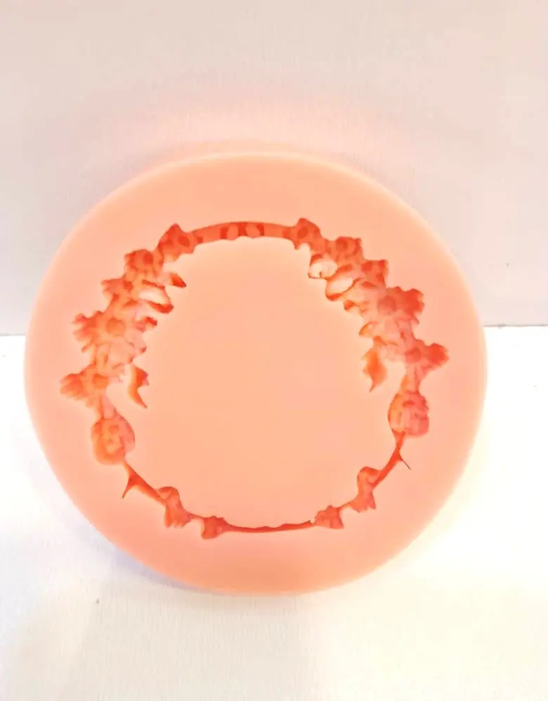 MOULE SILICONE PATE A SUCRE CADRE PAPILLON