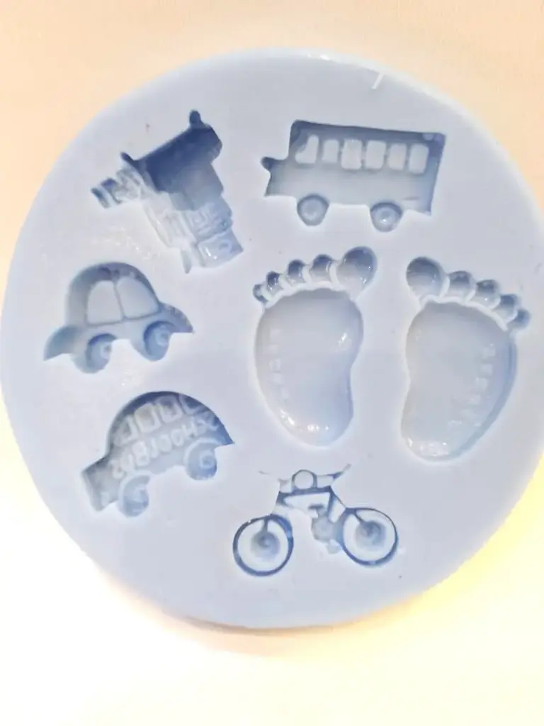 MOULE SILICONE PATE A SUCRE BEBE