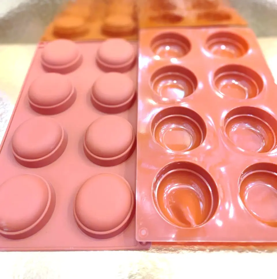 MOULE SILICONE GATEAU OREO 8PCS