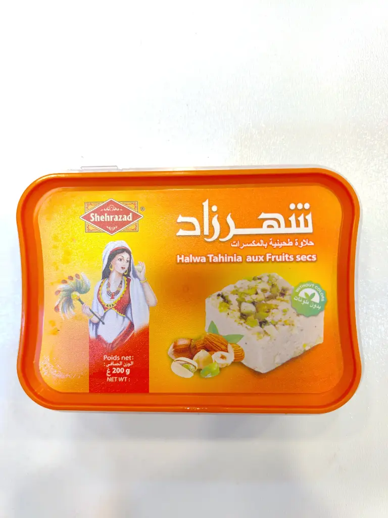 HALWAT TURK CHAHRAZED FRUITS SECS 200GR