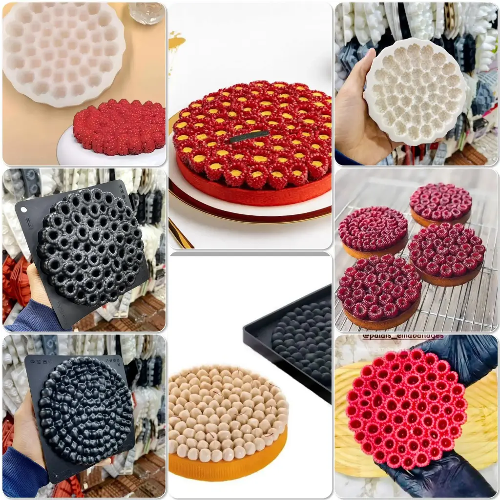 Moule Silicone Entremet Framboise