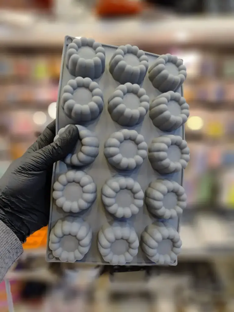 Moule Silicone Rond Bombee 15pcs