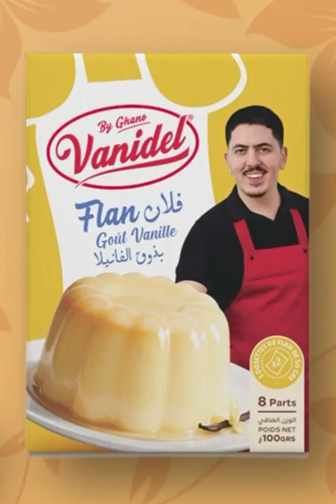 Flan Ghano Vanille 100Gr