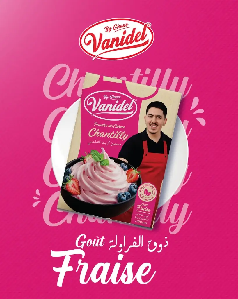 Chantilly Fraise Ghano