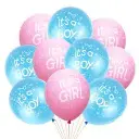 BALLON NAISSANCE BOY/GIRL 10PCS