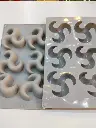 Moule silicone 3rayach 6pcs gris
