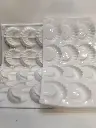 MOULE SILICONE HLAL BLANC 12PCS