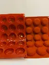 MOULE SILICONE OREO ROUGE 15PCS