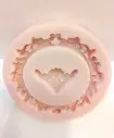 MOULE SILICONE PATE A SUCRE CADRE ROND
