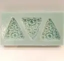 MOULE SILICONE PATE A SUCRE 3 TRIANGLE