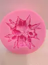 MOULE SILICONE PATE A SUCRE FLEUR ETOILEE